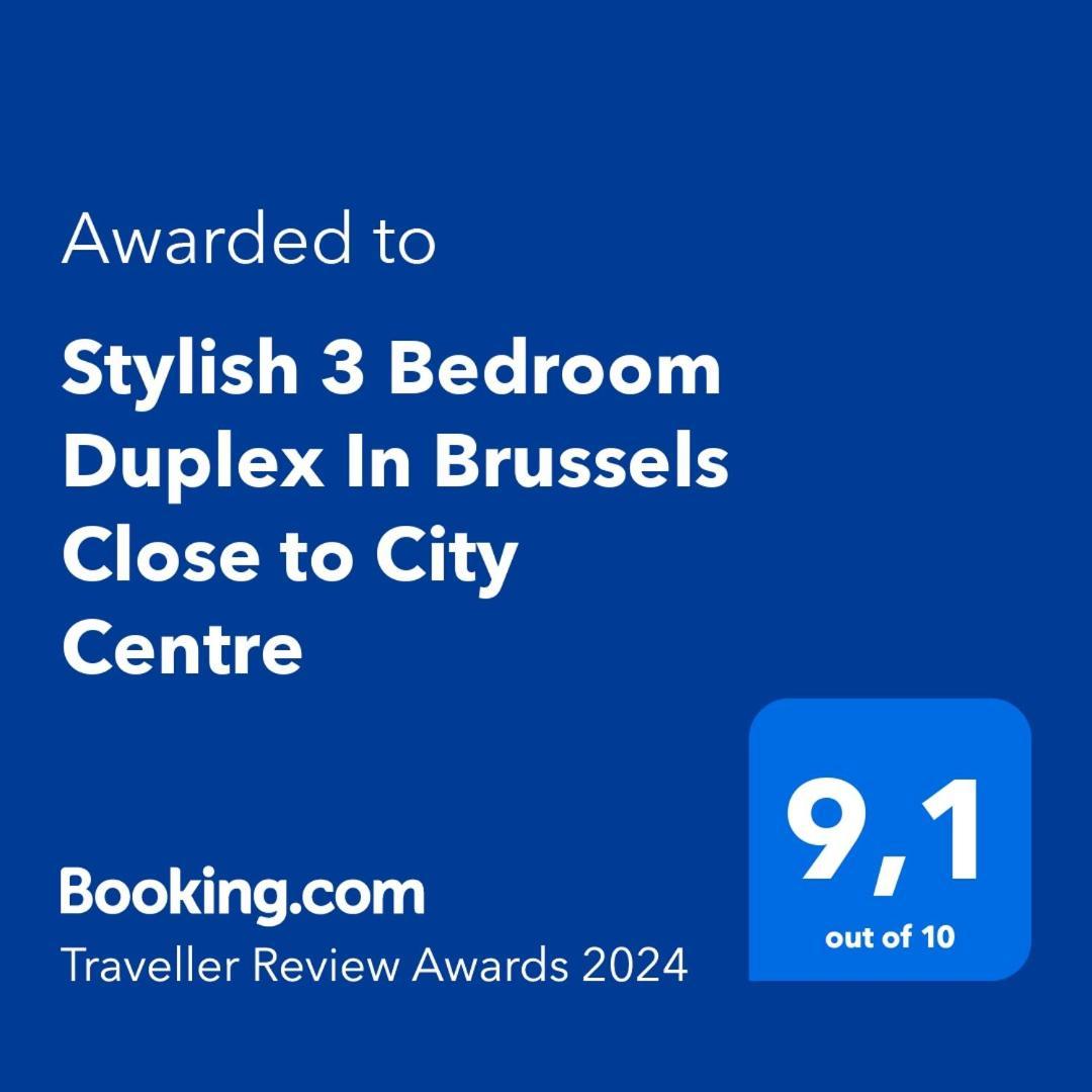 Superb 3 Bedroom & 3 Bathroom Duplex In Brussels City Centre Εξωτερικό φωτογραφία